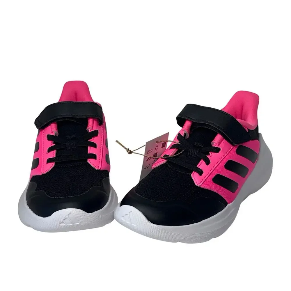 Shoes Kids Adidas Tensaur Run 3.0 EL C Pink-Black JR 6071 SZ/1.5